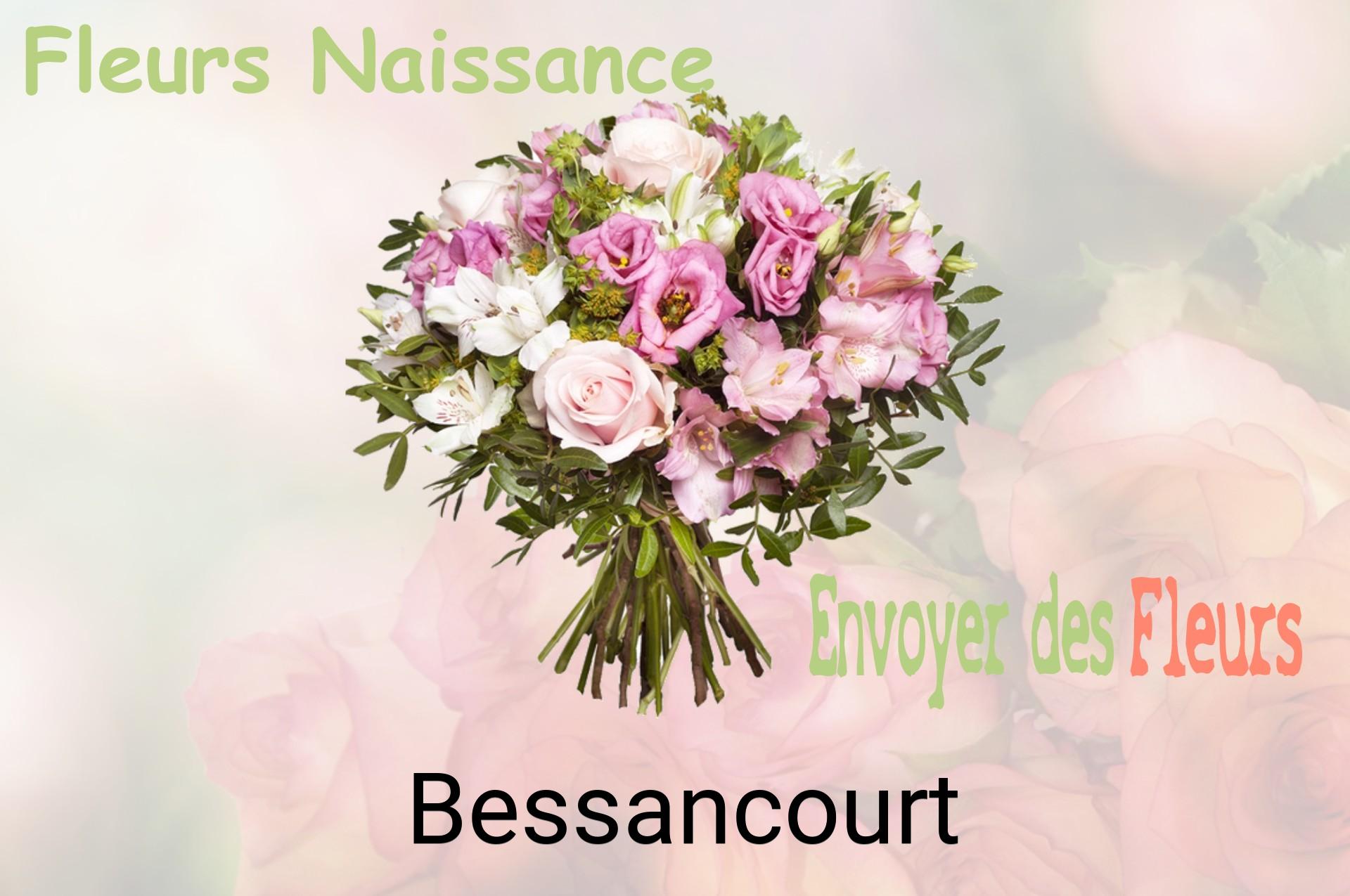 Bouquet de fleurs de naissance livré à Bessancourt